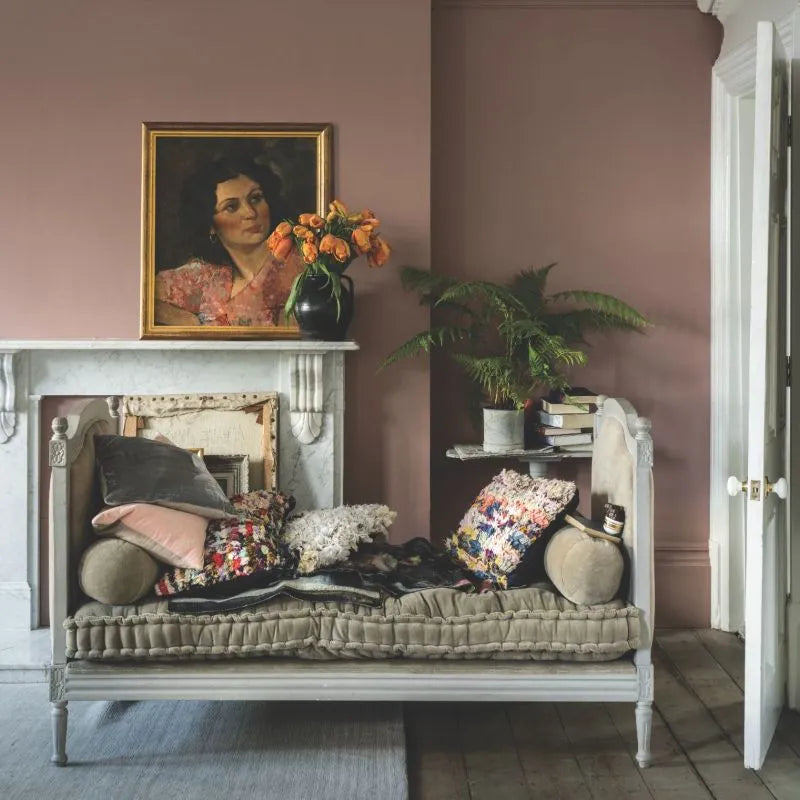 Farrow & Ball Farrow Ball Farben Pink Rose Rot Sulking Room Pink 295