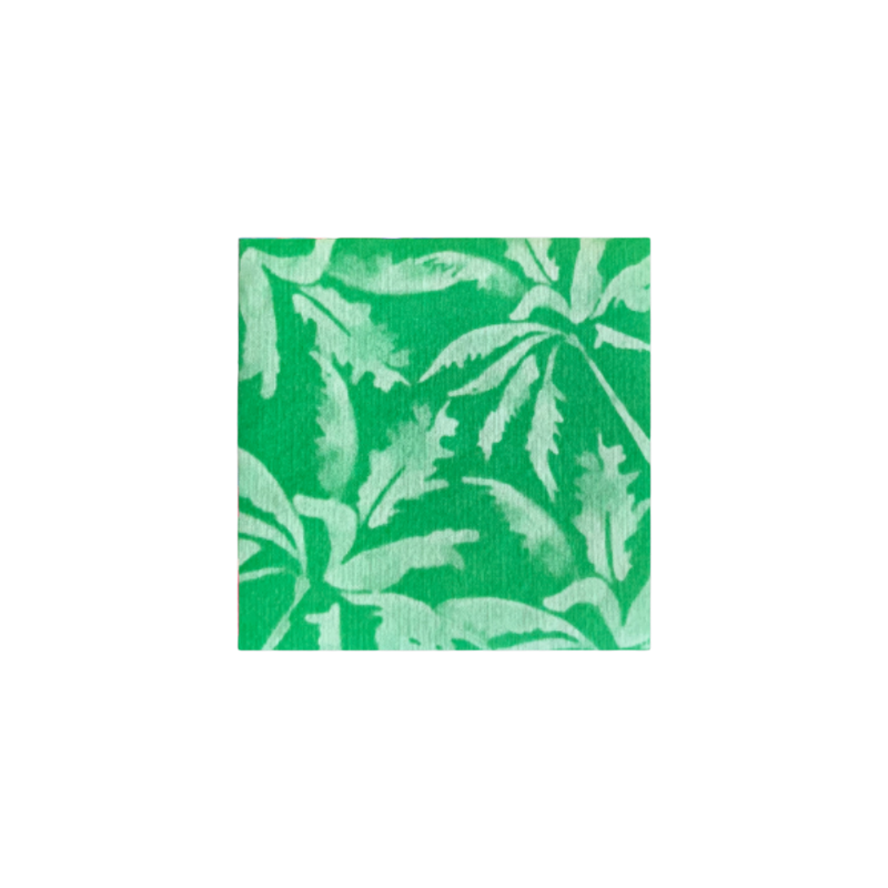 Francoise Paviot Cocktailserviette Papierserviette Beach Vert Grün