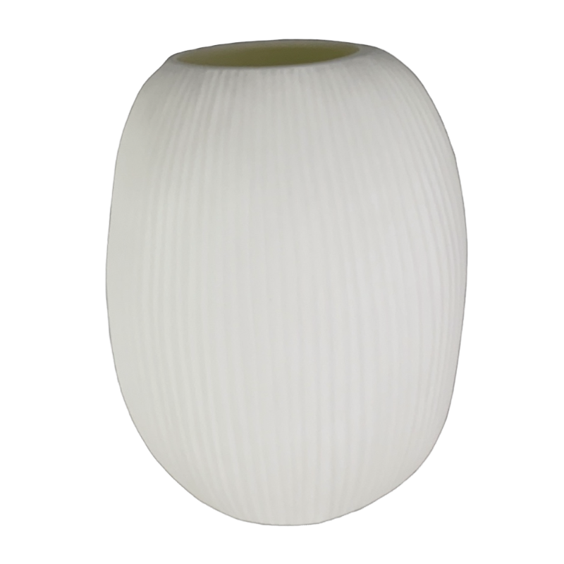 Guaxs Vase Nagaa Opal Weiss
