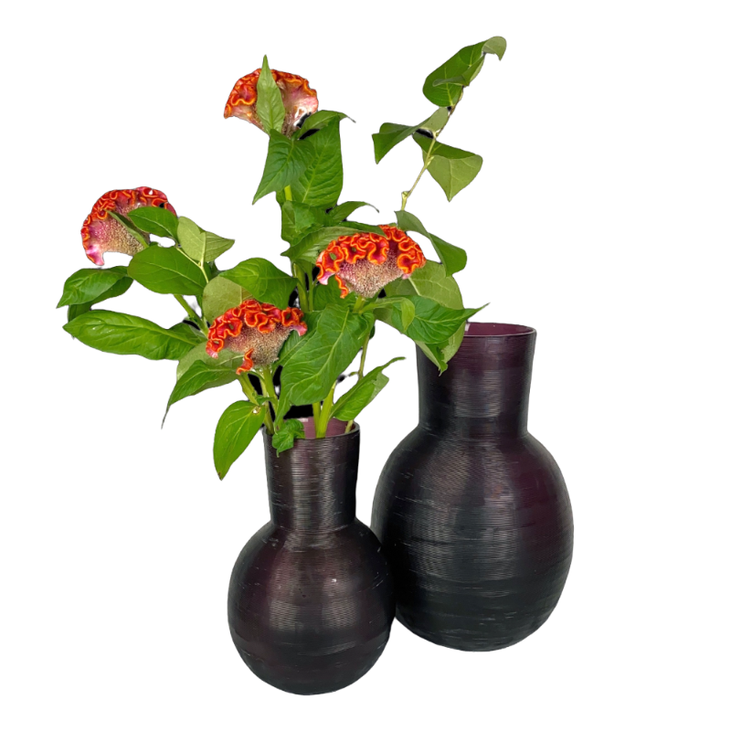 Guaxs Vase Yeola Amethyst Violett L