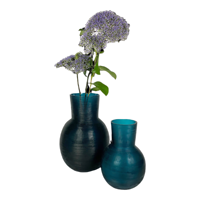 Guaxs Vase Yeola Petrol Türkis M