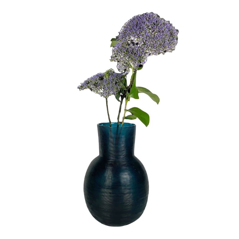 Guaxs Vase Yeola Petrol Türkis L