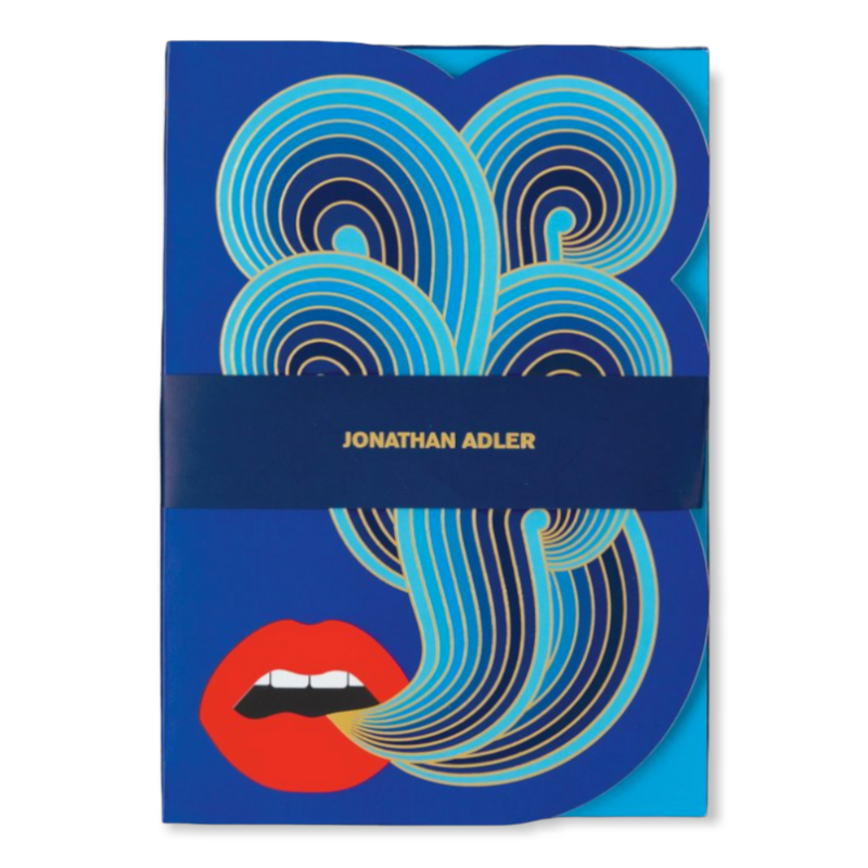 Jonathan Adler Lips Notizbuch A5