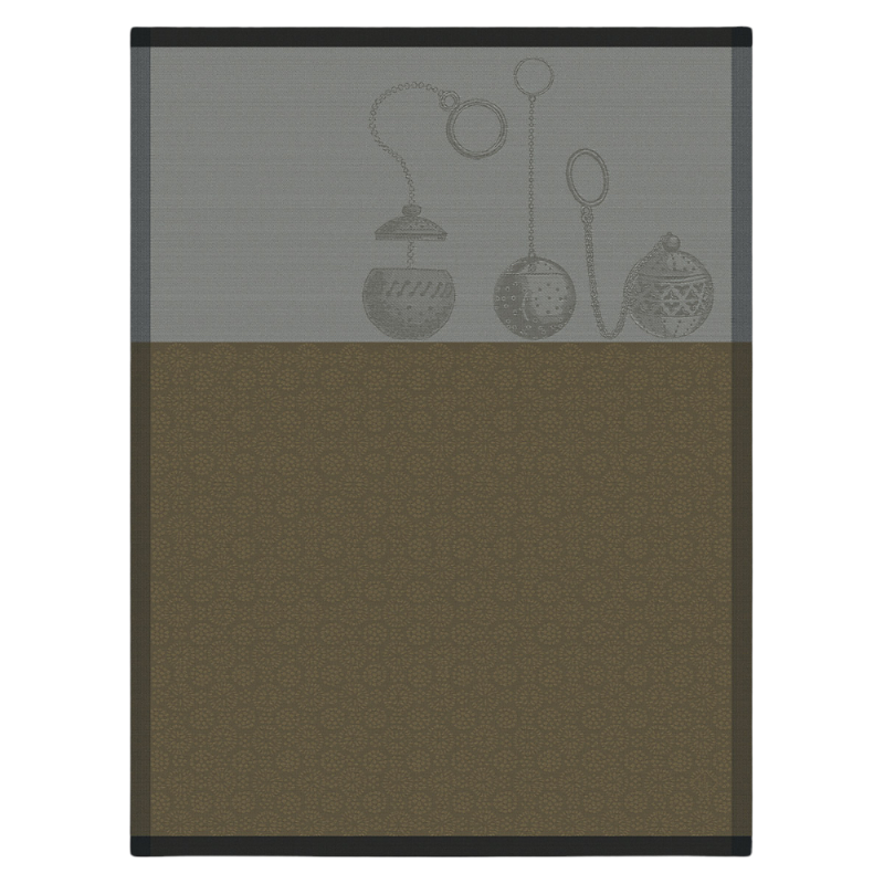 Le Jacquard Francais Geschirrtuch Infusion Doré Gold
