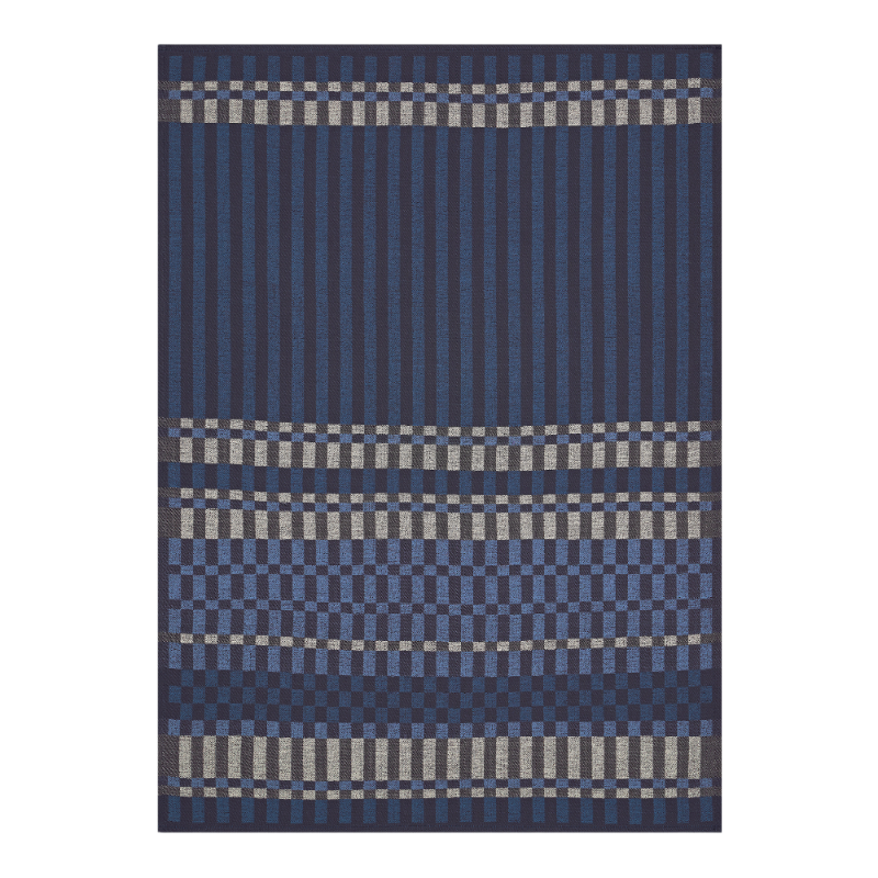 Le Jacquard Francais Geschirrtuch Origin Denim Rythme
