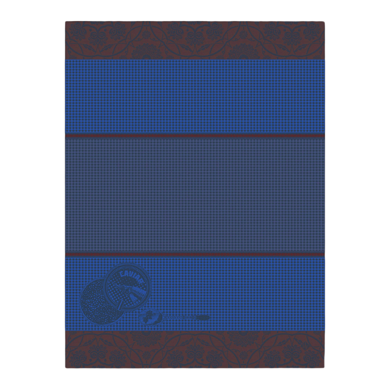 Le Jacquard Francais Geschirrtuch Tsar Beluga Blau