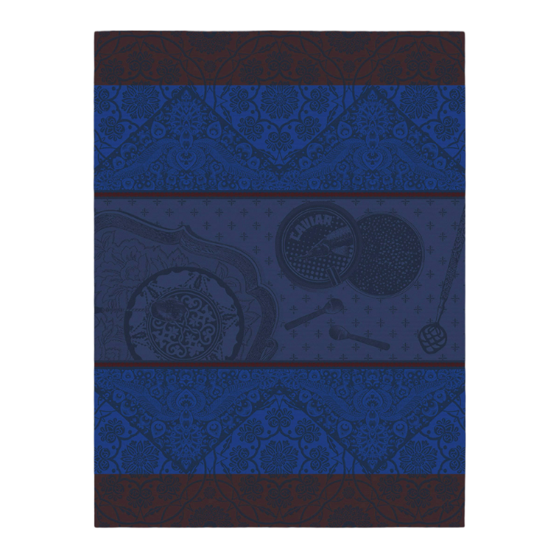 Le Jacquard Francais Geschirrtuch Tsar Beluga Blau