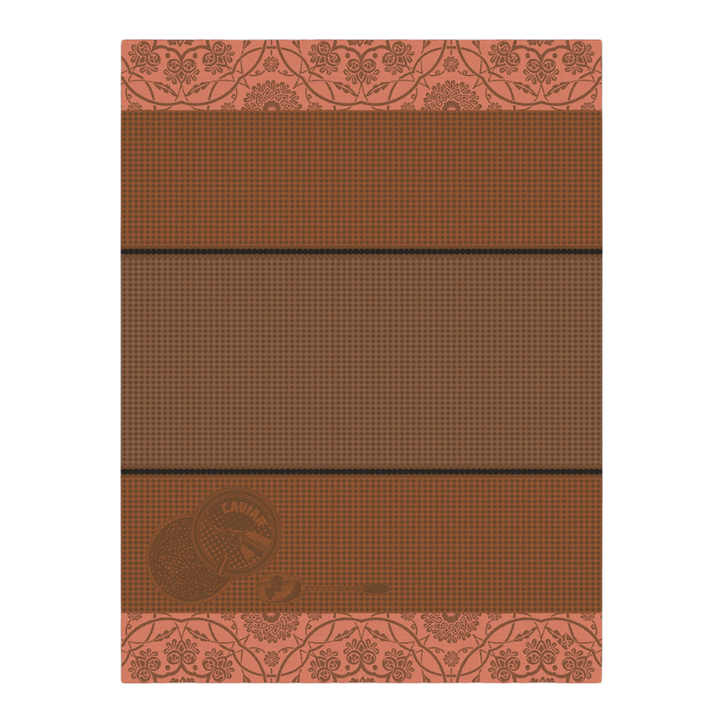 Le Jacquard Francais Geschirrtuch Tsar Ossietre Braun