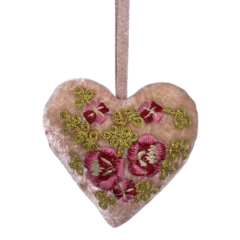 Anke Drechsel Miranda Pink Quartz Herzanhänger