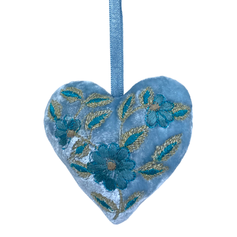 Anke Drechsel Moira Heavenly Blue Herzanhänger