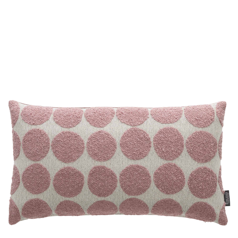 Rohleder Home Collection Kissen Mega Dots Rosé Pink