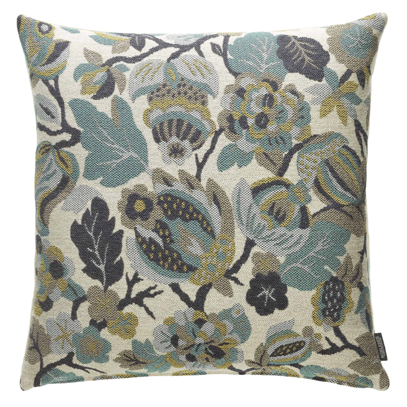 Rohleder Home Collection Kissen Vermont Indian Summer Blau Grau Beige