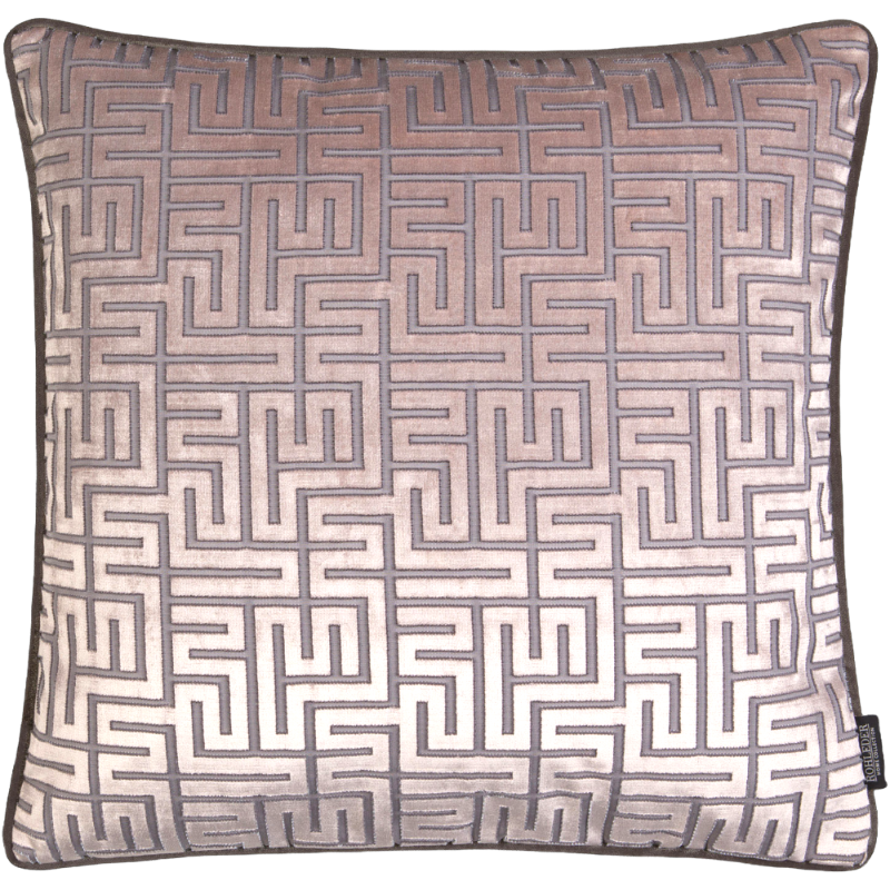 Rohleder Home Collection Kissen Quantum Soft Eternity Velvet Samt Rose