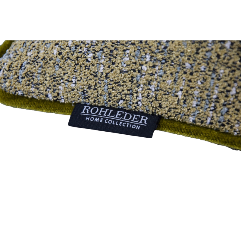 Rohleder Home Collection Kissen Jacky O Gelb Grün