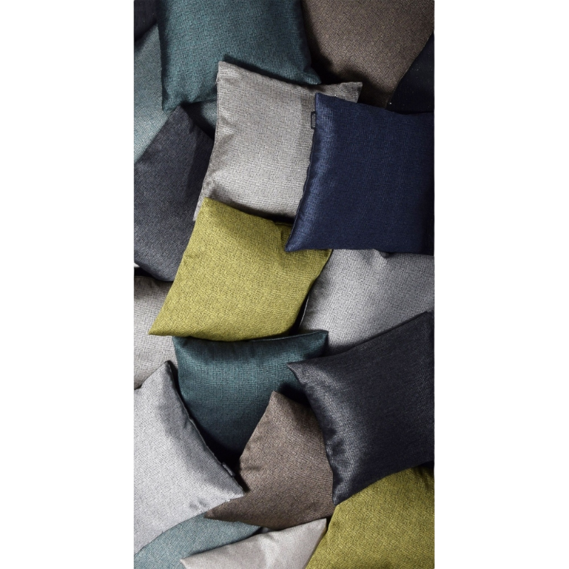 Rohleder Home Collection Kissen Move Dark Blue Blau Metallic