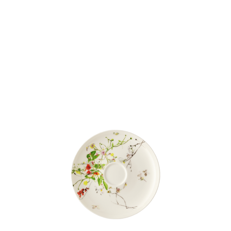 Rosenthal Fleurs Sauvages Geschirr Porzellan Kaffeeuntertasse 14 cm Coup