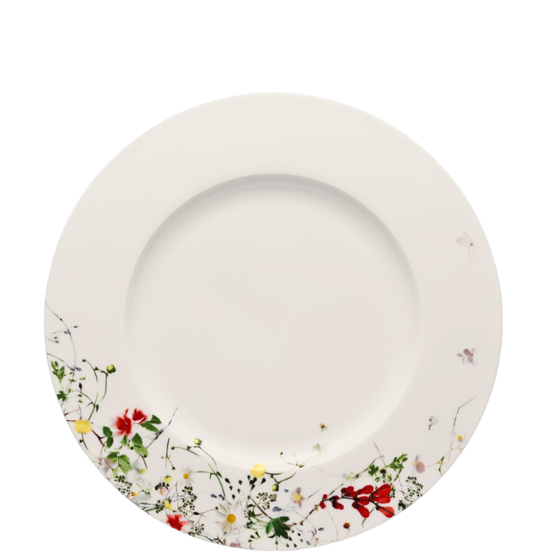 Rosenthal Fleurs Sauvages Geschirr Porzellan Speiseteller 28 cm Fahne