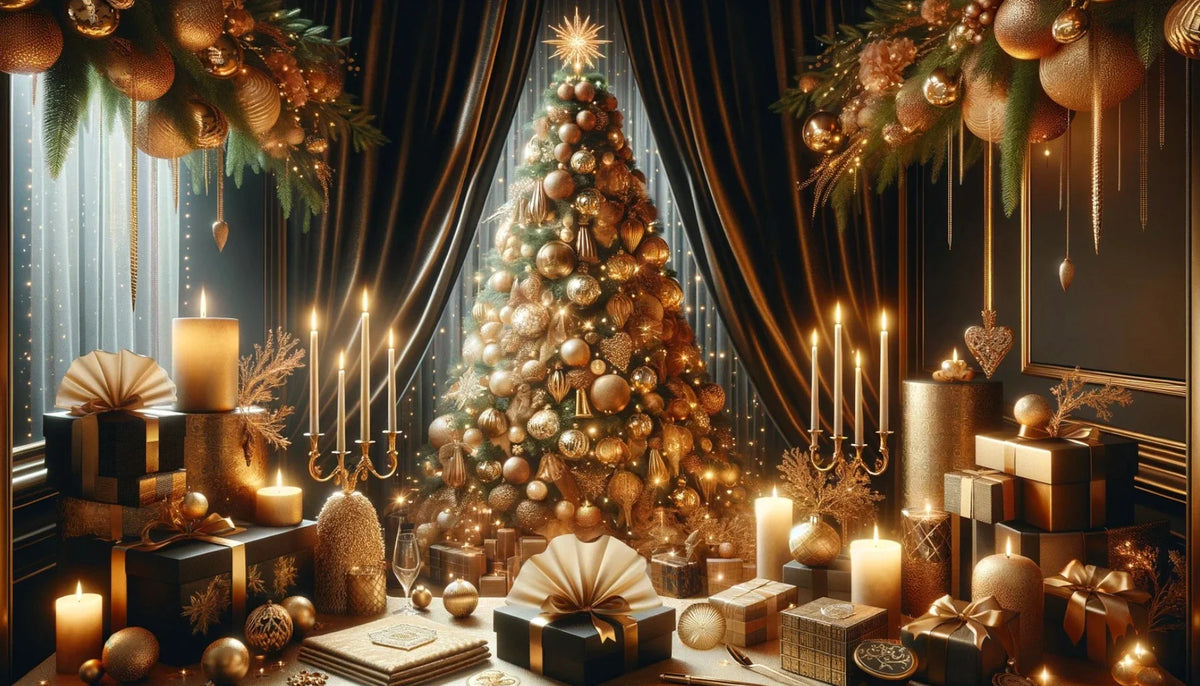 Weihnachten Farbtupfer Interior Design