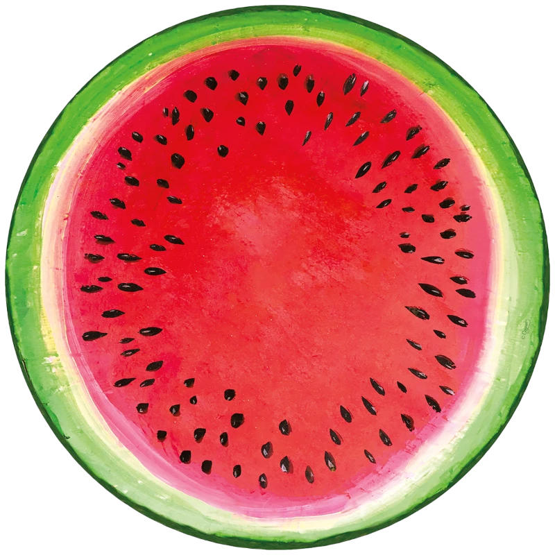 Caspari Tischset Kahlo's Melons Melonen Papertischsert