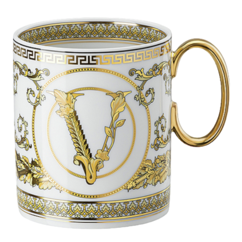 Versace By Rosenthal Geschirr Virtus Gala White Mug
