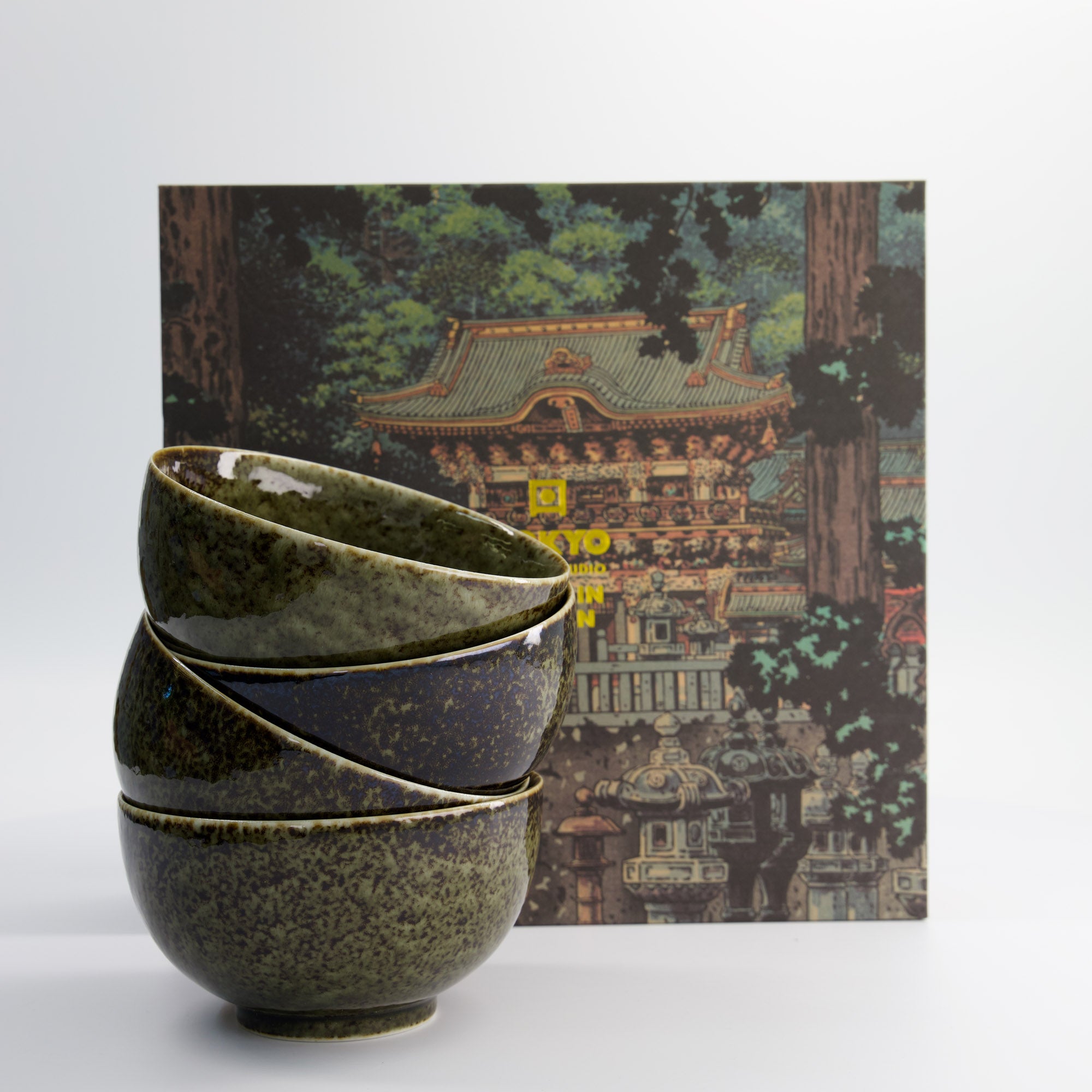 Schüsseln Shinryoku Green 4-teilig Tokyo Design Studio