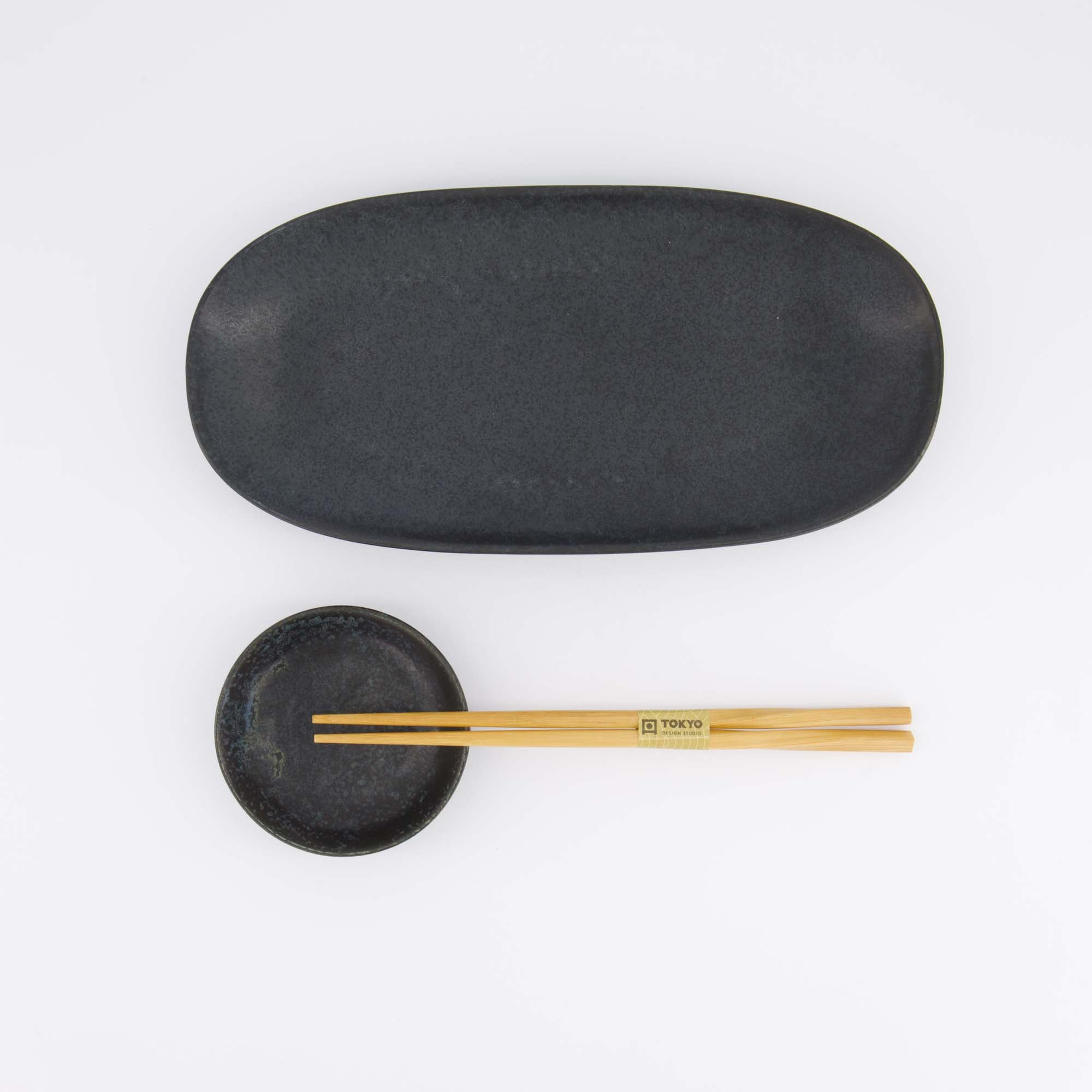 Onyx Noir Sushi Giftset Tokyo Design Studio