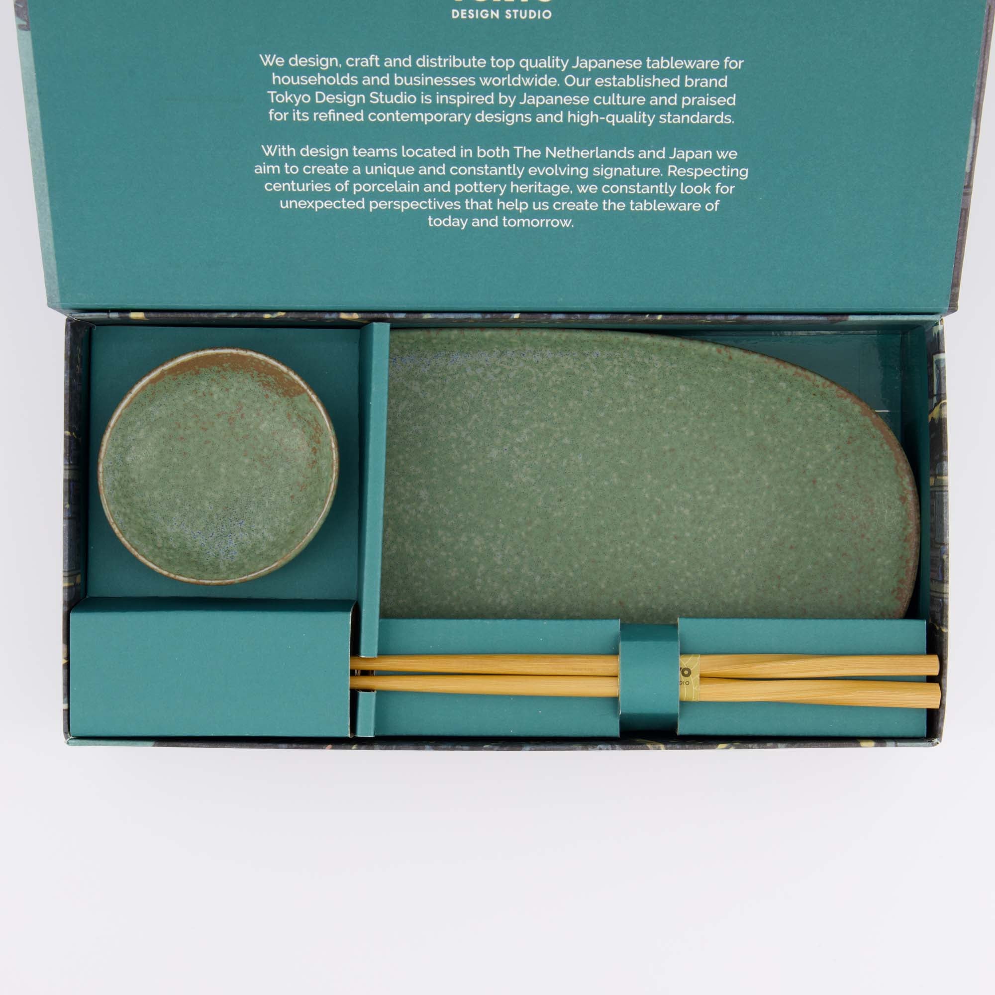 Vert Sauge Sushi Set Tokyo Design Studio