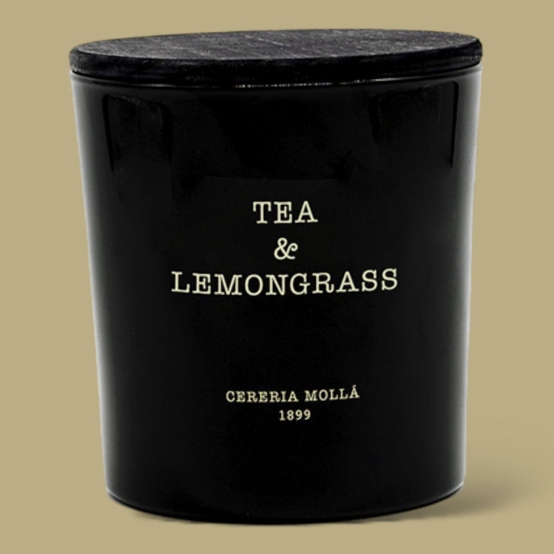 Tea und Lemongrass Kerze Cereria Molla