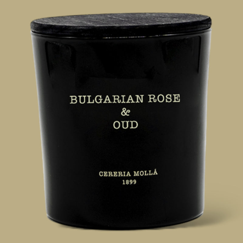 Bulgarian Rose und Oud Kerze Cereria Molla