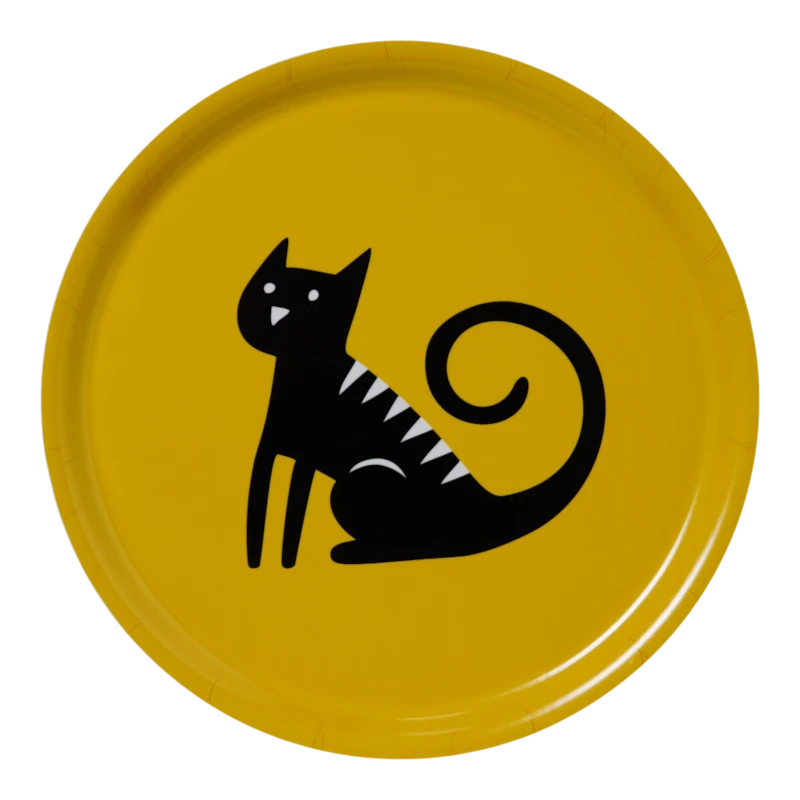 Sitting Cat Tablett Rund 31 cm Bengt und Lotta
