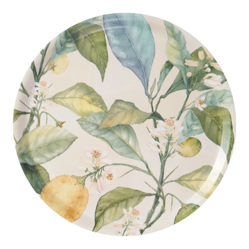 Citrus Tablett rund 38 cm