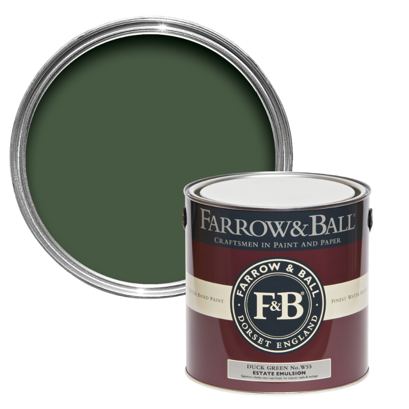 Farrow & Ball Farrow Ball Farben Grün Duck Green W 55