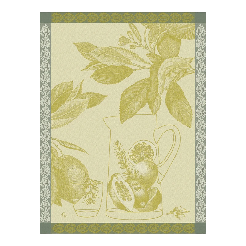 Geschirrtuch Le Jacquard Francais Eaux De Citrons Yuzu 29186