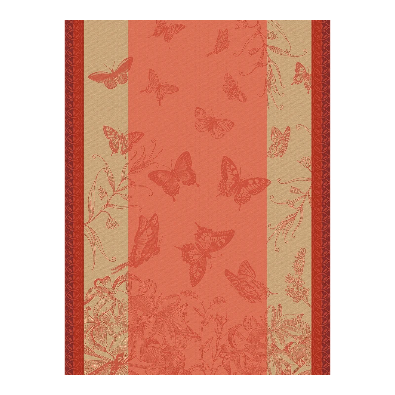 Geschirrtuch Le Jacquard Francais Jardin Des Papillons Camelia 29496