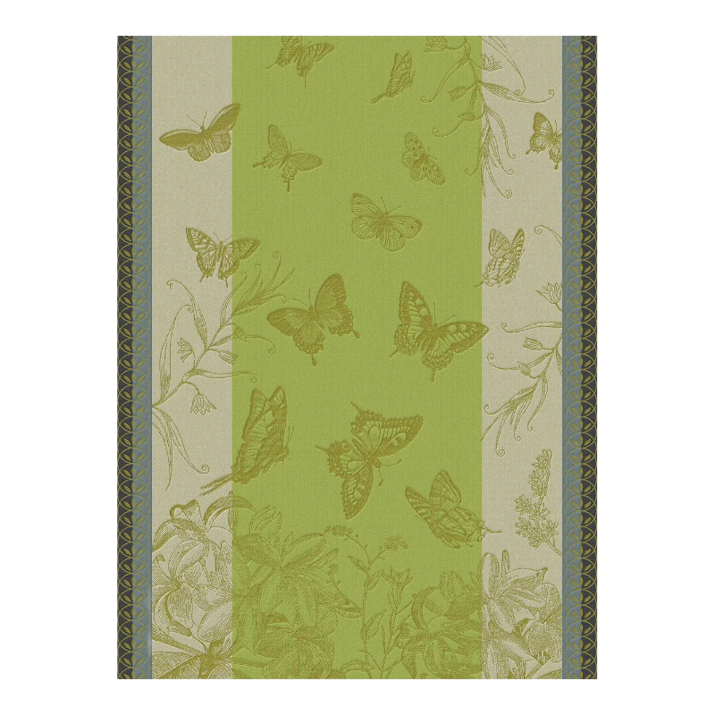 Geschirrtuch Le Jacquard Francais Jardin Des Papillons Succulente 29498