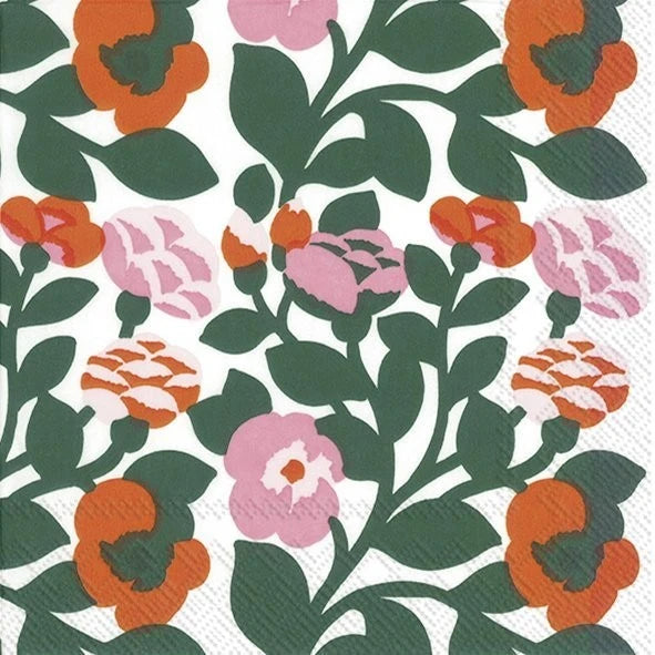 GREEN GREEN orange marimekko