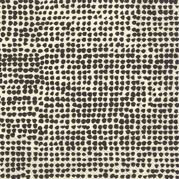 ORKANEN linen black Marimekko Papierservietten