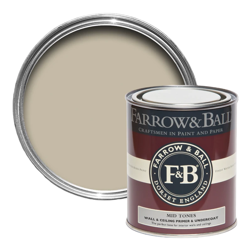 Farbtupfer Farrow & Ball Farrow Ball F+B Zubehör Grundierung Wandgrundierung Mid Tones