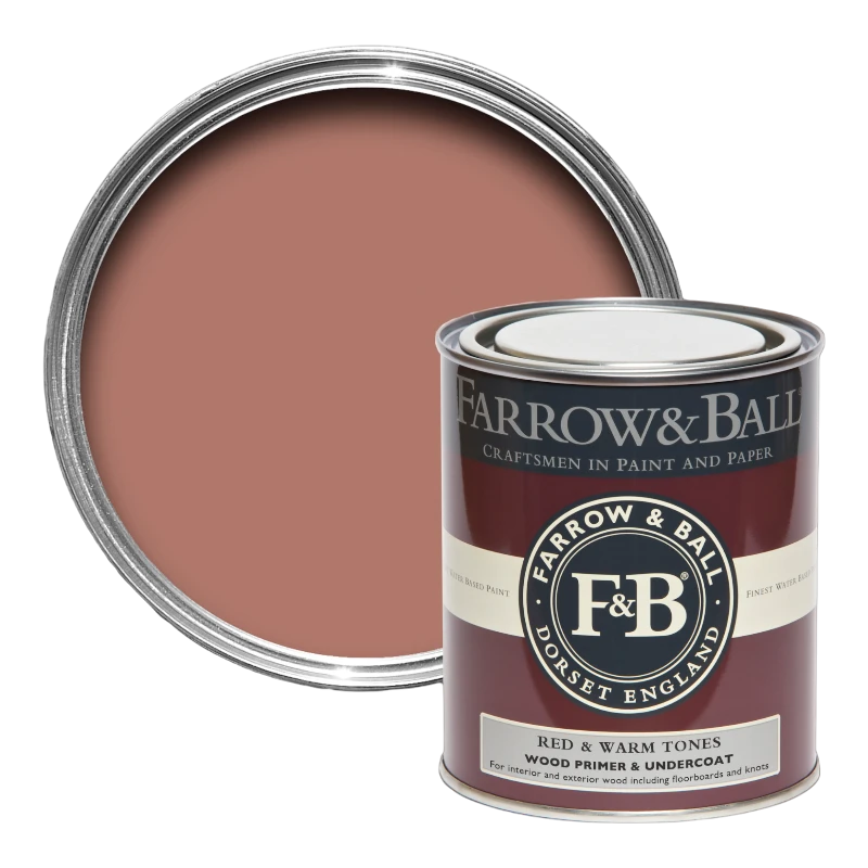 Farbtupfer Farrow & Ball Farrow Ball F+B Zubehör Grundierung Holz Holzgrundierung Rot Red & Warm Tones