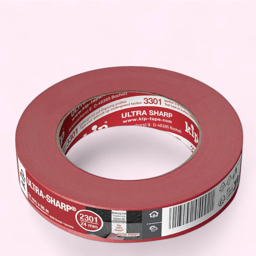Ultra Sharp Red Kip Tape Klebeband