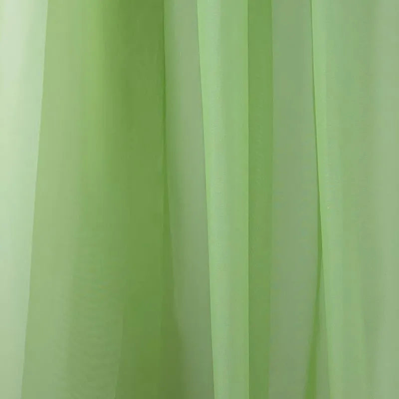 Voile Farbtupfer Massvorhang Vorhang auf Mass Vert