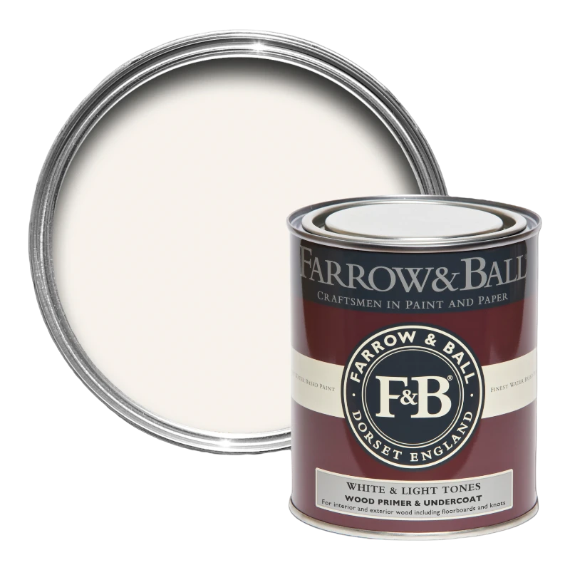 Farbtupfer Farrow & Ball Farrow Ball F+B Zubehör Grundierung Holz Holzgrundierung Hell White Light Tones