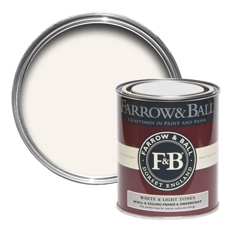Farbtupfer Farrow & Ball Farrow Ball F+B Zubehör Grundierung Wandgrundierung Hell White Light Tones