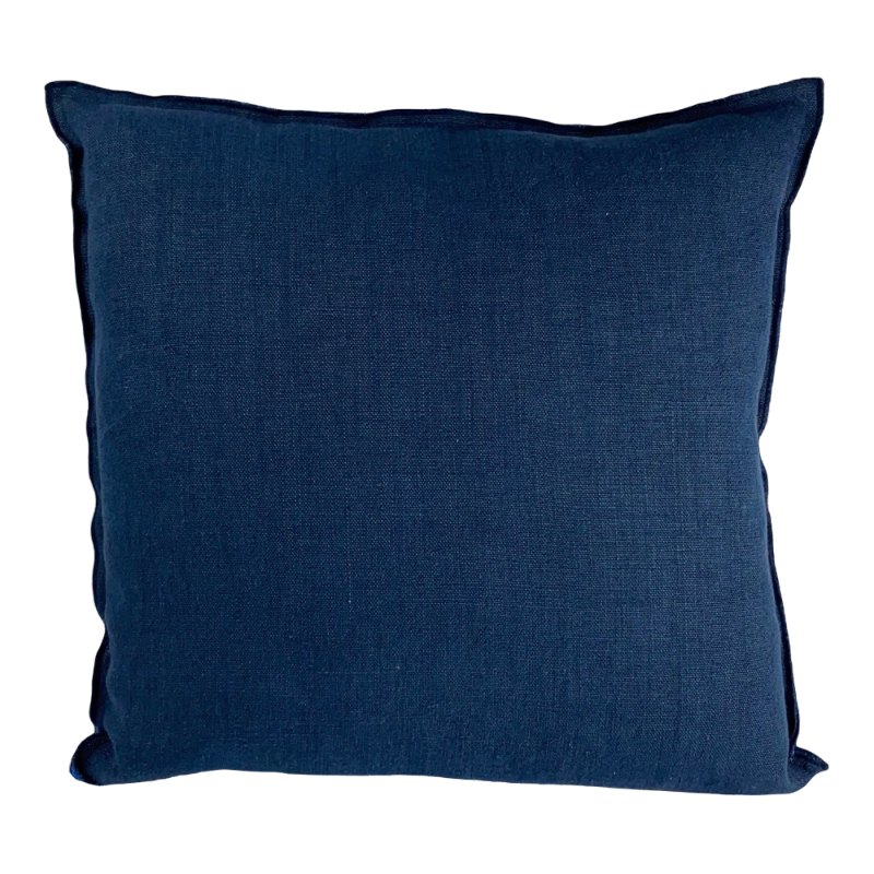 Designers Guild Kissen Brera Lino Blau 45 x 45 cm
