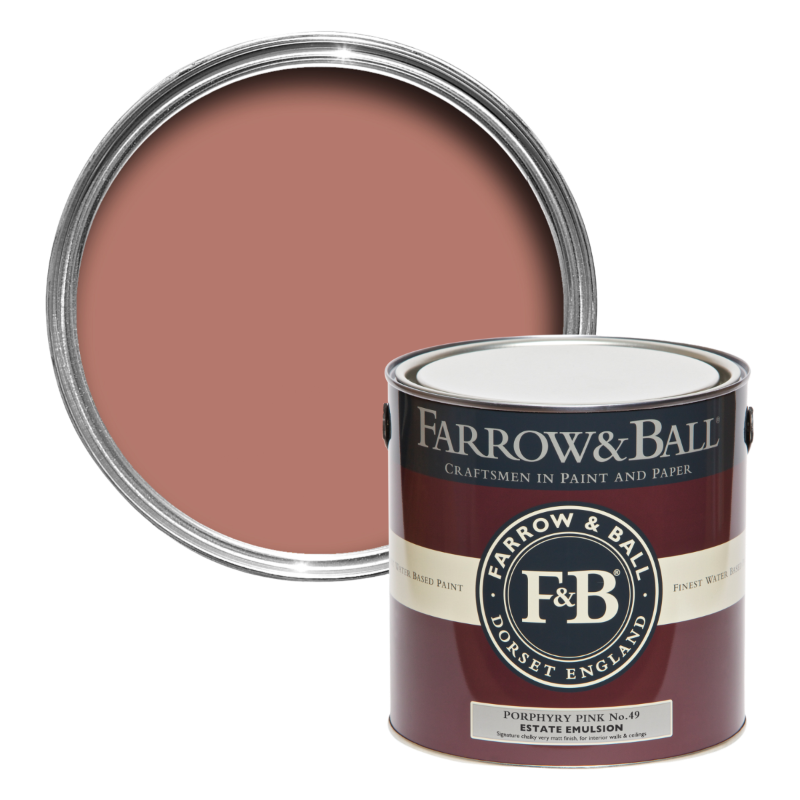 Farrow & Ball Farrow Ball Farben Porphyry Pink 49