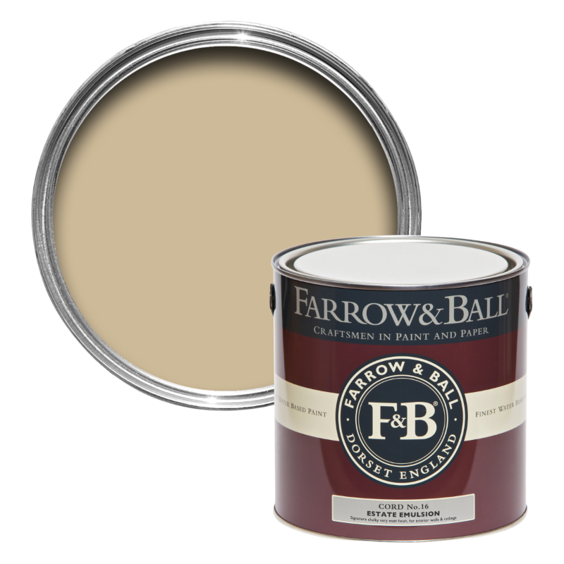 Farrow & Ball Farrow Ball Farben Beige Gelb Cord 16