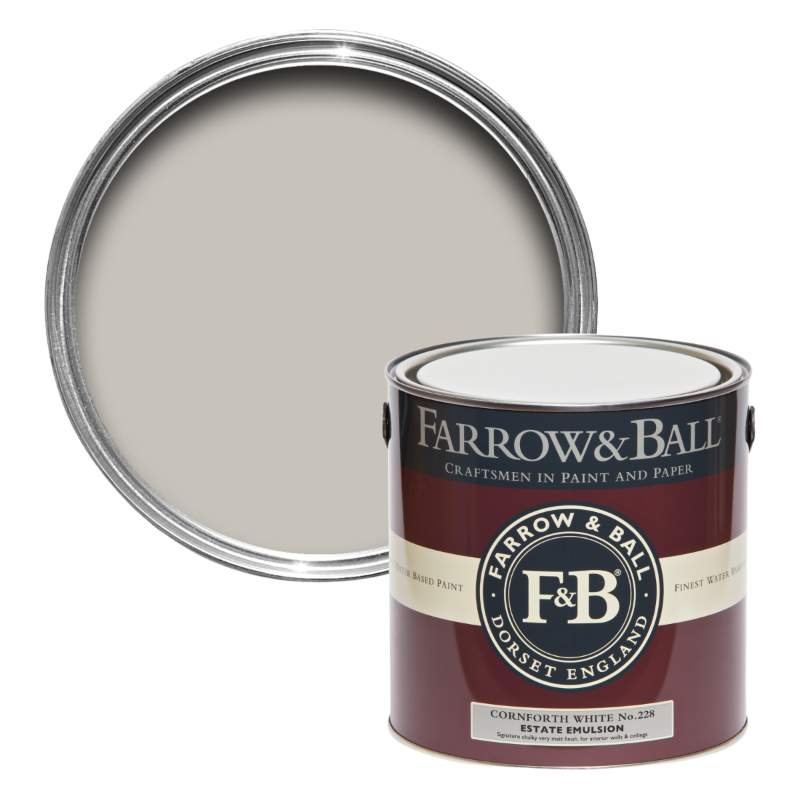 Farrow & Ball Farrow Ball Farben Beige Grau Cornforth White 228