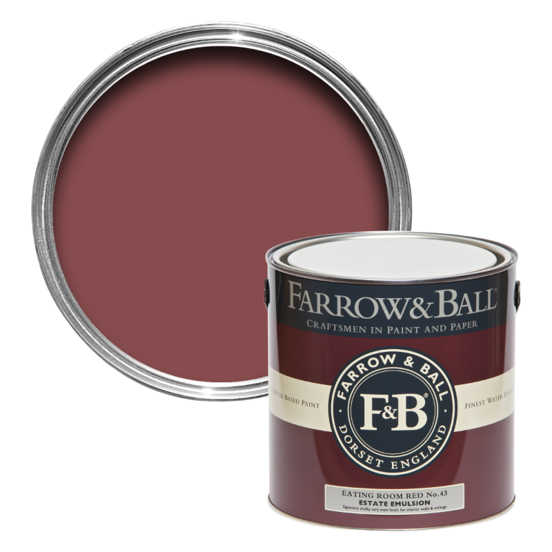 Farrow & Ball Farrow Ball Farben Rot Eating Room Red 43