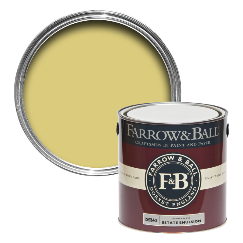 Farrow & Ball Farrow Ball Farben Kelly Wearstler Gelb Citrona CC 3