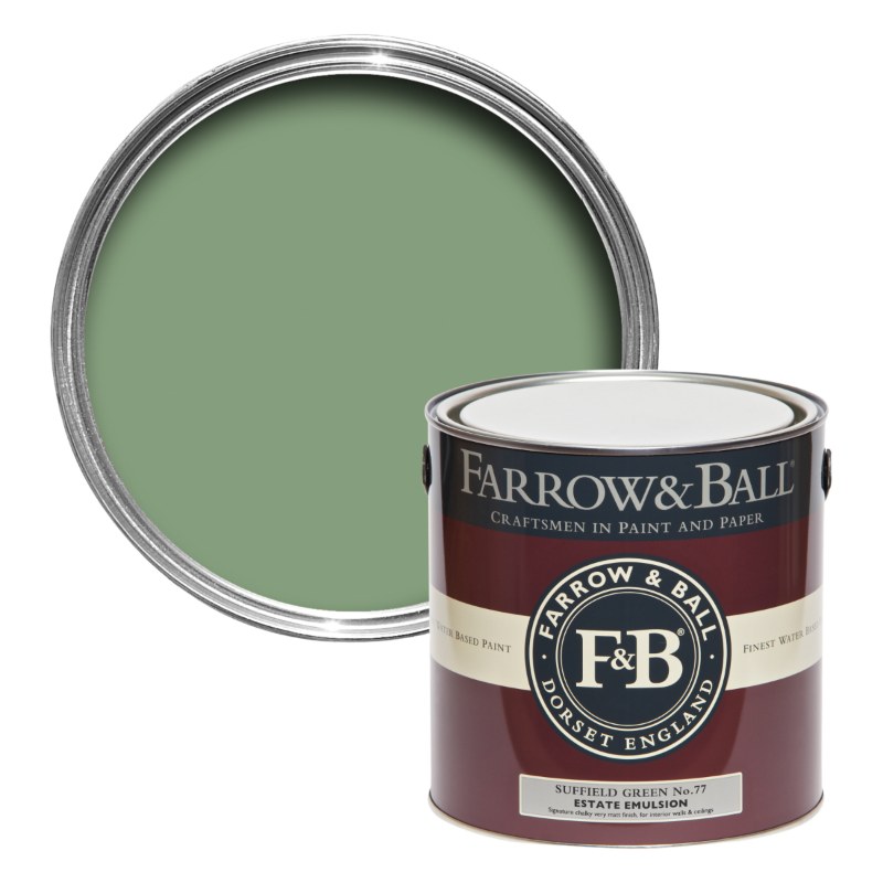Farrow & Ball Farrow Ball Farben Grün Suffield Green 77